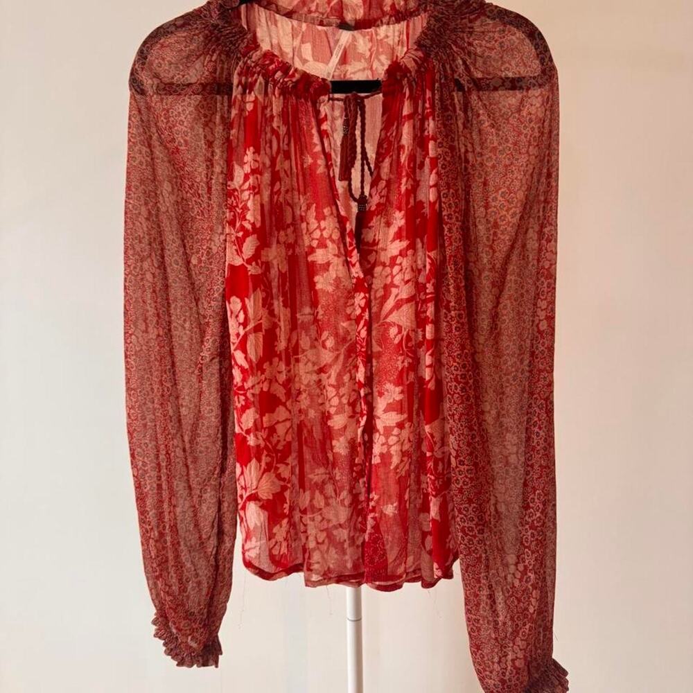Beautiful free people sheer peasant